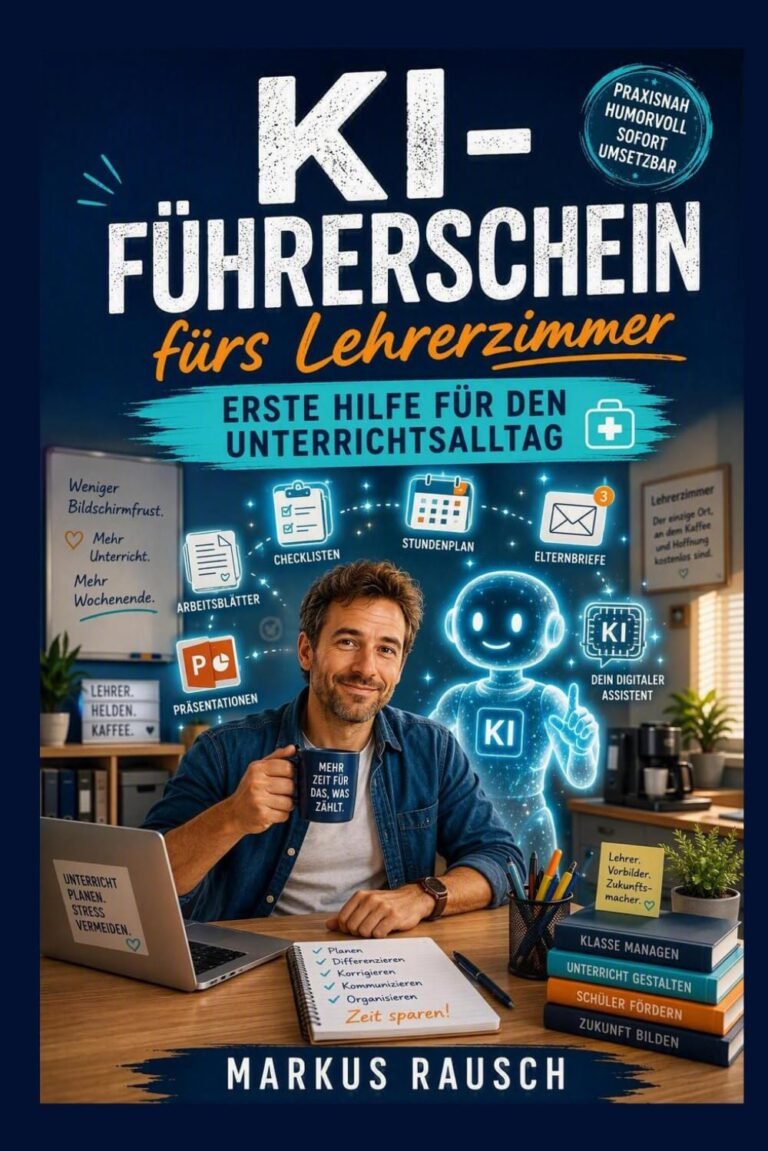Buchcover: KI-Führerschein fürs Klassenzimmer