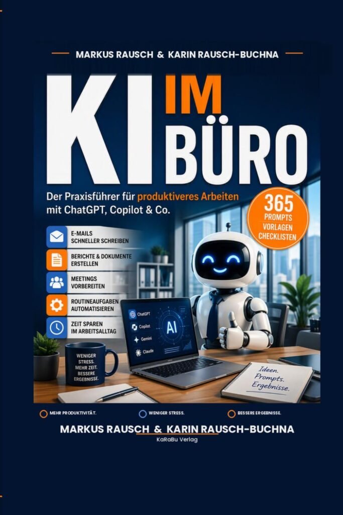 Buchcover: KI-Führerschein fürs Büro