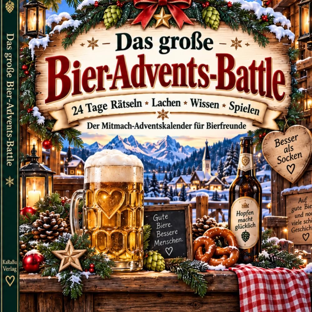 Buchcover: Das große Bier-Advents-Battle