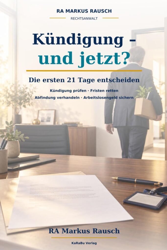 Buchcover: Kündigung – und jetzt?