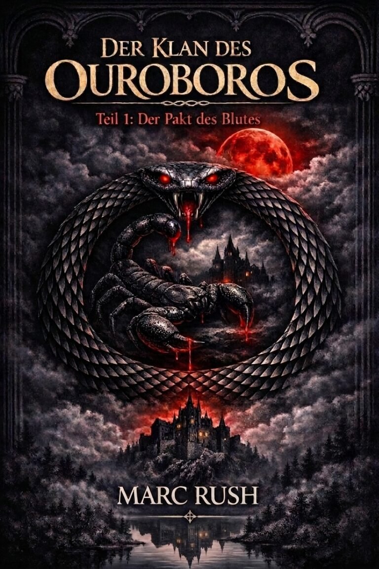 Buchcover: Der Klan des Ouroboros – Teil 1: Der Pakt des Blutes von Marc Rush